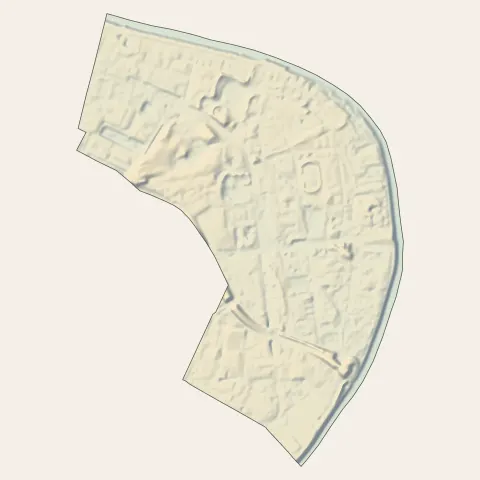 Villeneuve-la-Garenne : relief