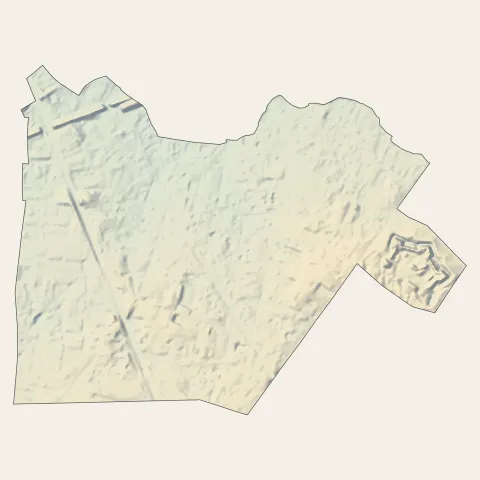 Aubervilliers : relief