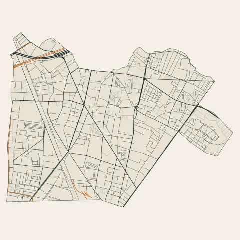 Aubervilliers : voies
