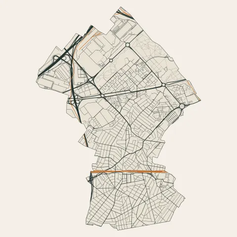 Aulnay-sous-Bois : voies