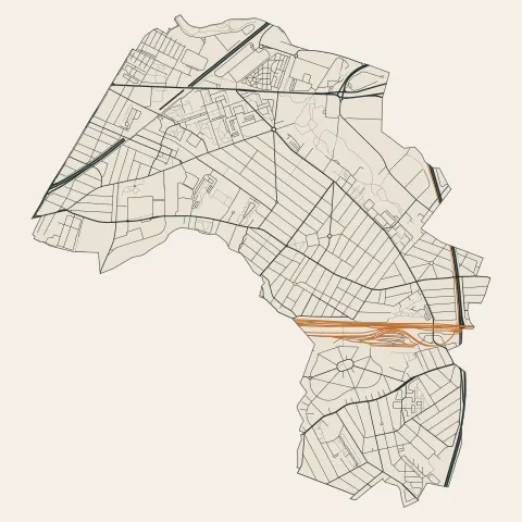 Le Blanc-Mesnil : voies