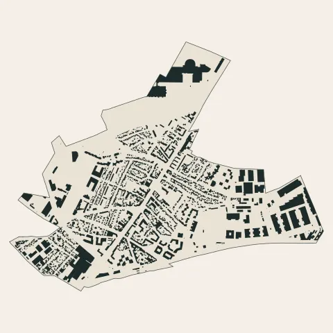 Le Bourget : bâti
