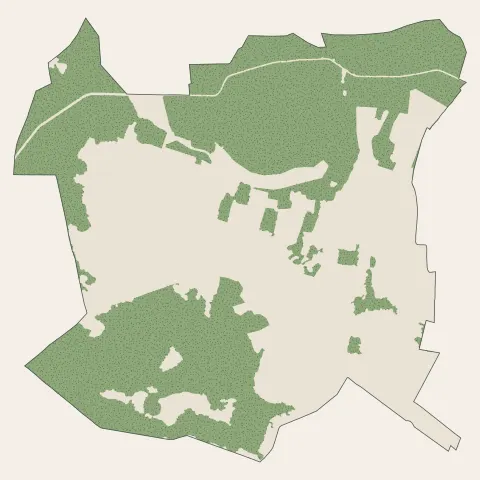 Coubron : bois, forêts et landes