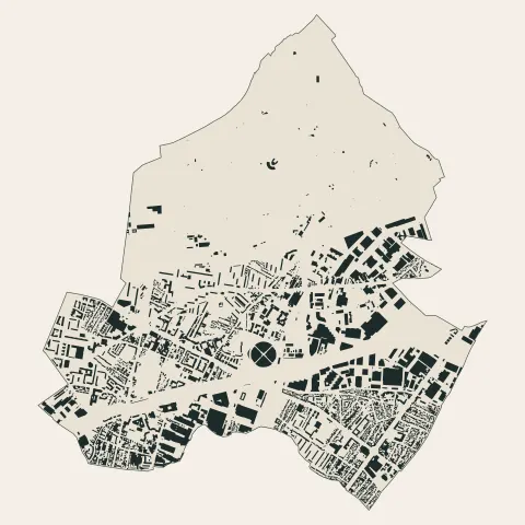 La Courneuve : bâti