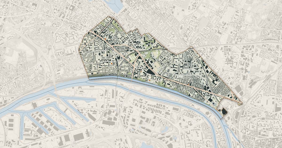 Portrait cartographique de Épinay-sur-Seine : relief, eau, forêts, bâti et voies, calculés à partir des données de l'IGN