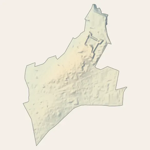 Les Lilas : relief