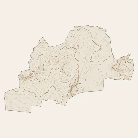 Montreuil : courbes de niveau