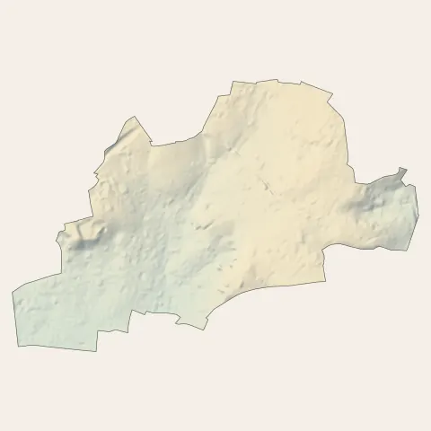 Montreuil : relief
