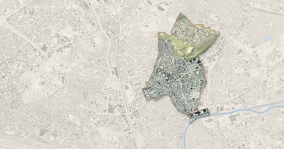 Portrait cartographique de Neuilly-Plaisance : relief, eau, forêts, bâti et voies, calculés à partir des données de l'IGN