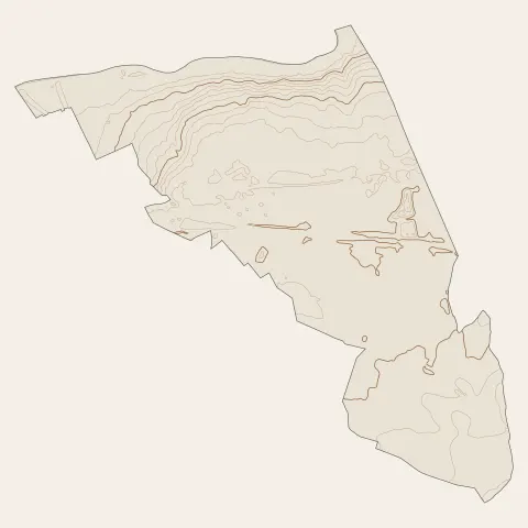 Noisy-le-Grand : courbes de niveau