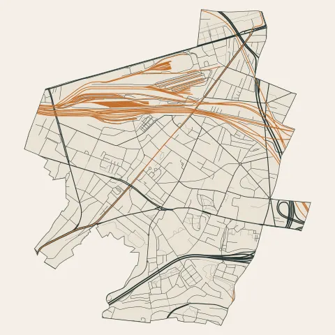 Noisy-le-Sec : voies