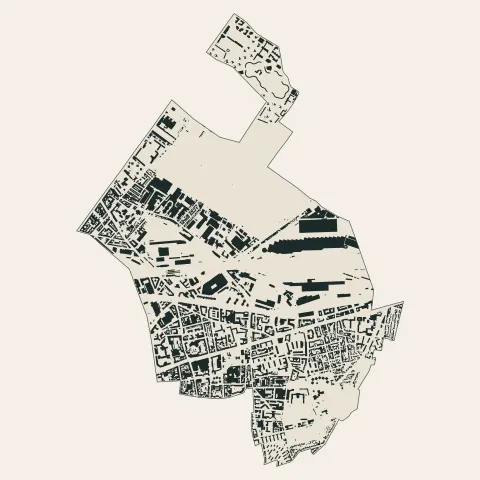 Pantin : bâti