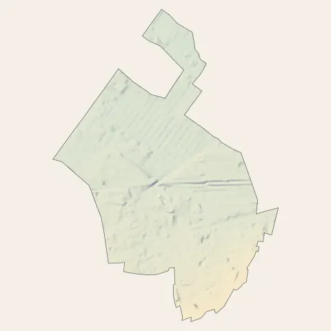 Pantin : relief