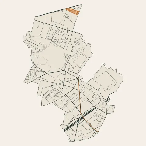 Romainville : voies