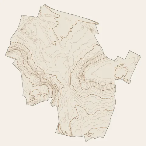 Rosny-sous-Bois : courbes de niveau