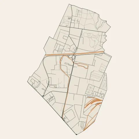 Villetaneuse : voies