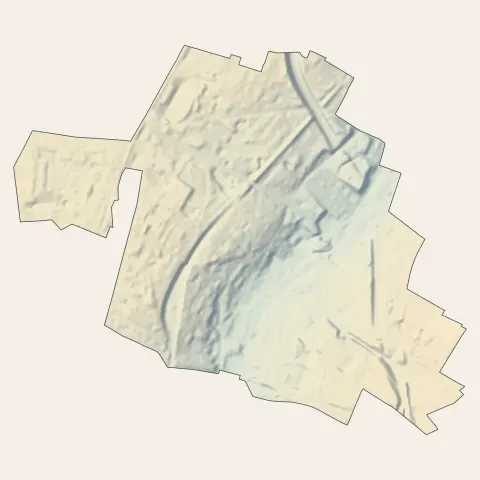 Arcueil : relief