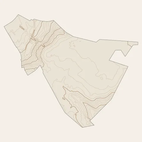 Boissy-Saint-Léger : courbes de niveau