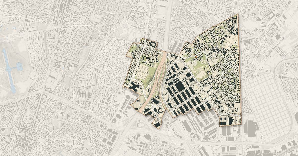 Portrait cartographique de Chevilly-Larue : relief, eau, forêts, bâti et voies, calculés à partir des données de l'IGN