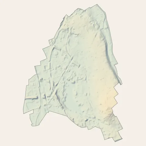 Créteil : relief