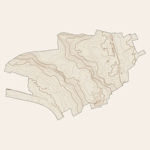 Fontenay-sous-Bois : courbes de niveau