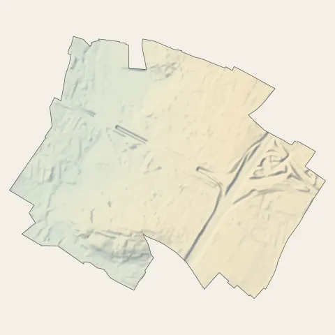 Fresnes : relief