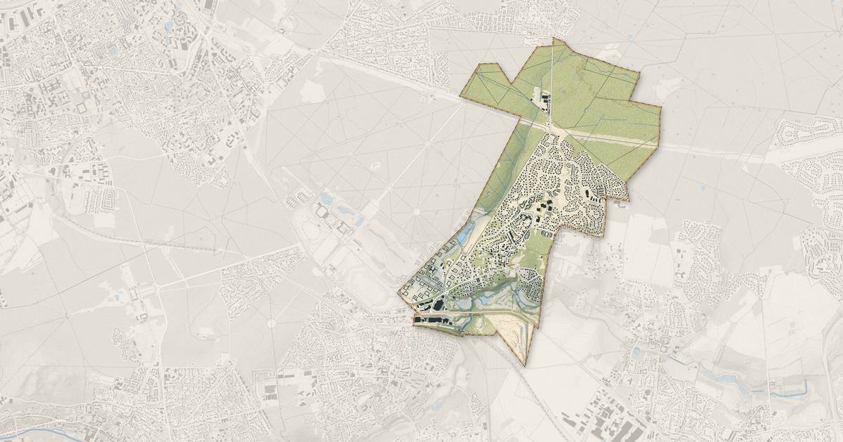 Portrait cartographique de Marolles-en-Brie : relief, eau, forêts, bâti et voies, calculés à partir des données de l'IGN