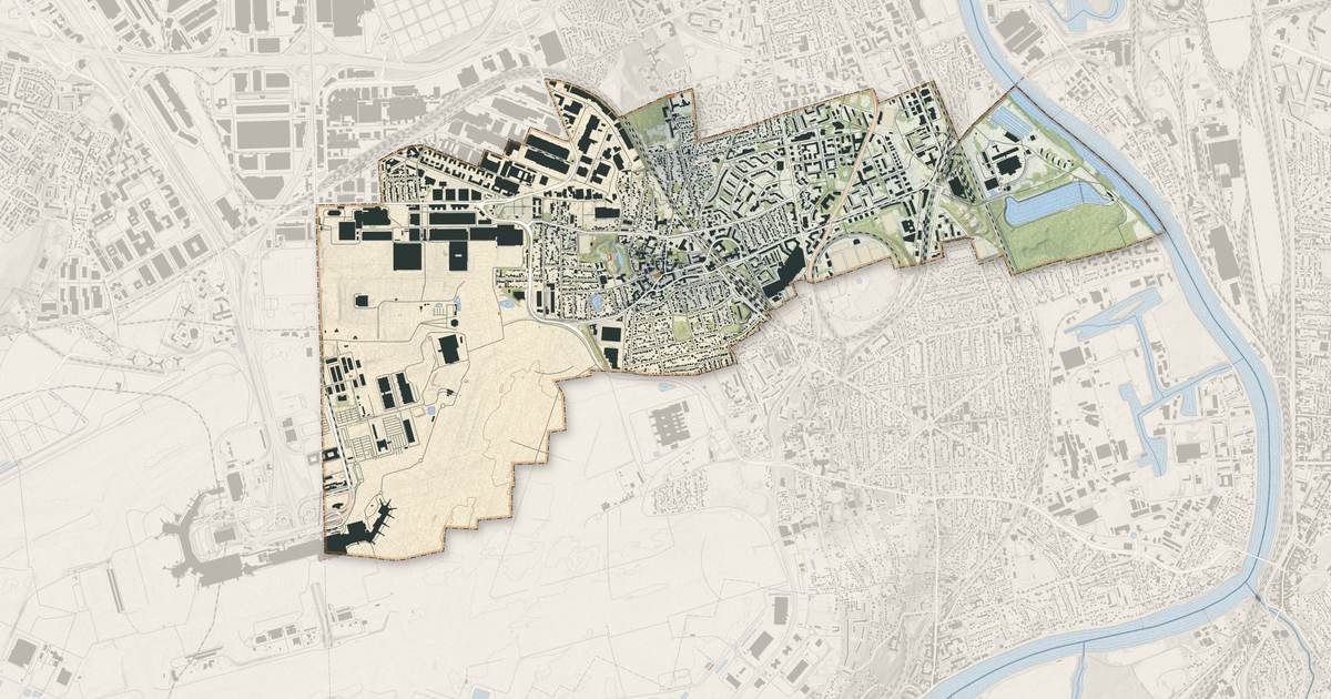 Portrait cartographique de Orly : relief, eau, forêts, bâti et voies, calculés à partir des données de l'IGN