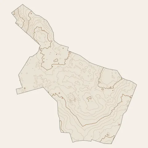 Le Plessis-Trévise : courbes de niveau