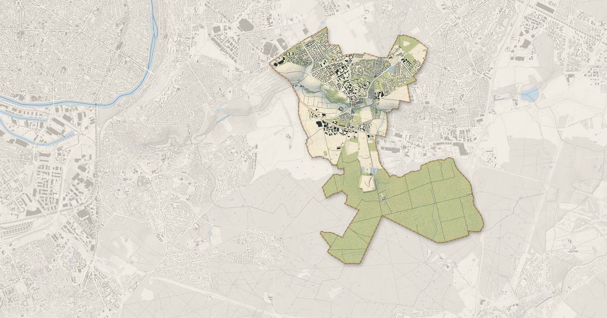 Portrait cartographique de La Queue-en-Brie : relief, eau, forêts, bâti et voies, calculés à partir des données de l'IGN