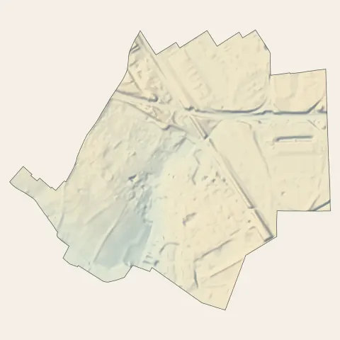 Rungis : relief
