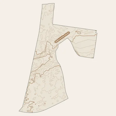 Saint-Mandé : courbes de niveau