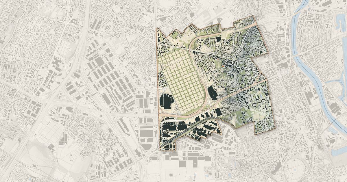 Portrait cartographique de Thiais : relief, eau, forêts, bâti et voies, calculés à partir des données de l'IGN