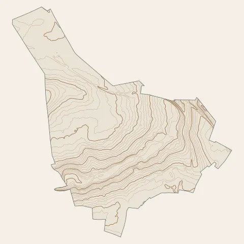 Villecresnes : courbes de niveau