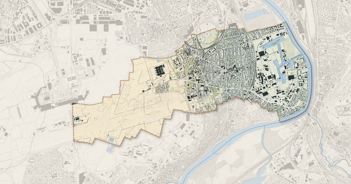 Portrait cartographique de Villeneuve-le-Roi : relief, eau, forêts, bâti et voies, calculés à partir des données de l'IGN