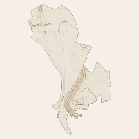 Villeneuve-Saint-Georges : courbes de niveau