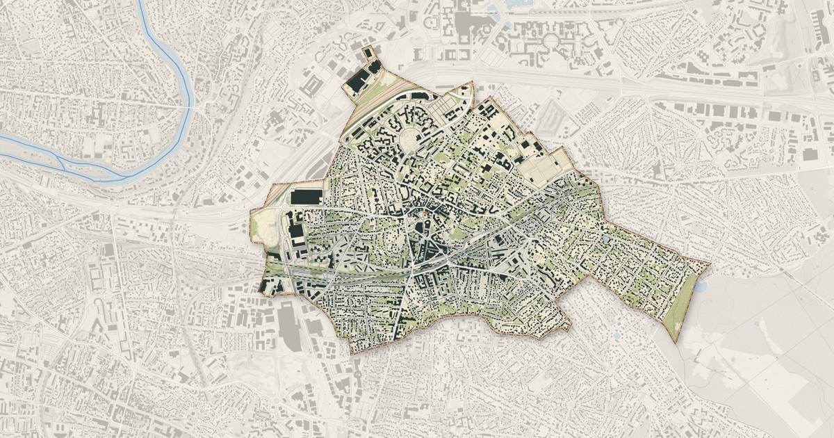 Portrait cartographique de Villiers-sur-Marne : relief, eau, forêts, bâti et voies, calculés à partir des données de l'IGN