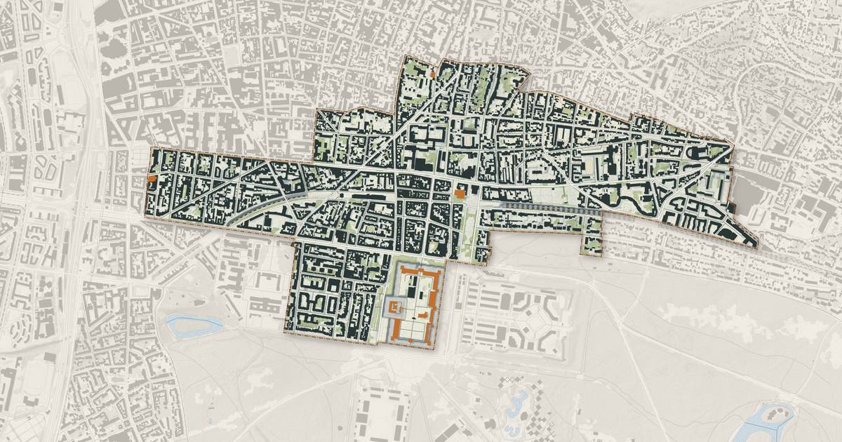 Portrait cartographique de Vincennes : relief, eau, forêts, bâti et voies, calculés à partir des données de l'IGN