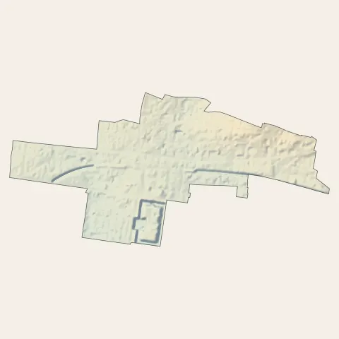 Vincennes : relief
