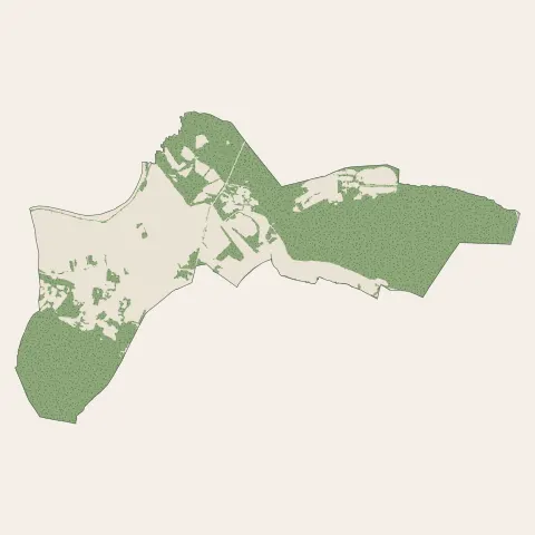 Asnières-sur-Oise : bois, forêts et landes