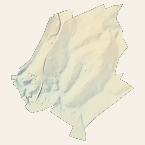 Belloy-en-France : relief