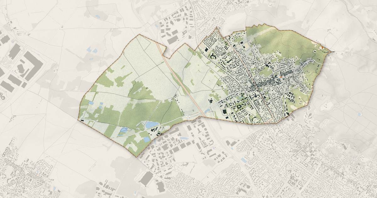 Portrait cartographique de Bessancourt : relief, eau, forêts, bâti et voies, calculés à partir des données de l'IGN