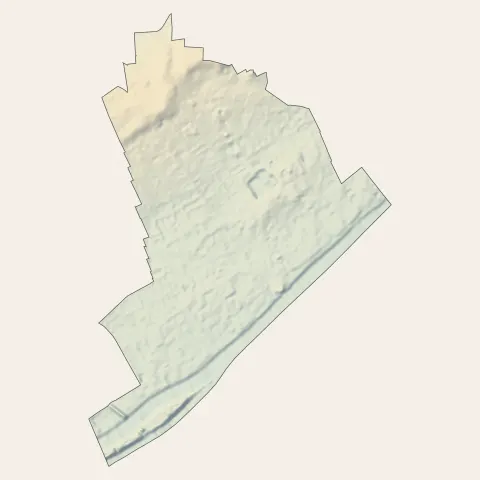 Bezons : relief