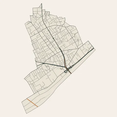 Bezons : voies