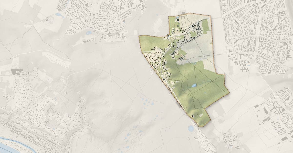 Portrait cartographique de Boisemont : relief, eau, forêts, bâti et voies, calculés à partir des données de l'IGN