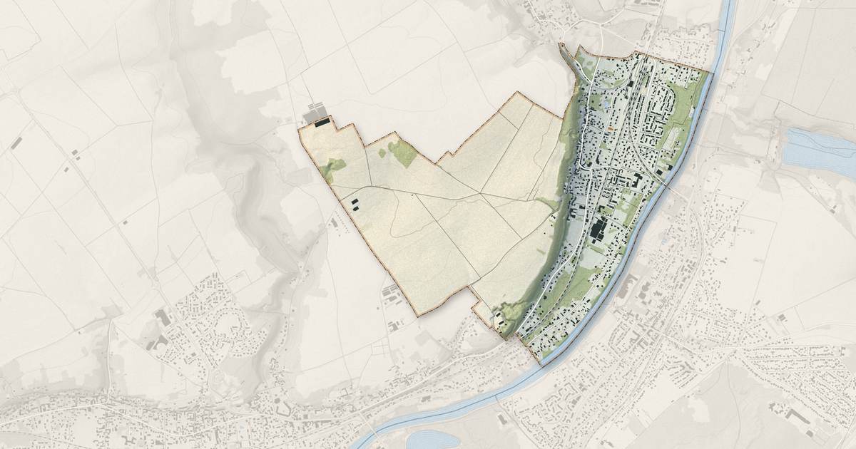 Portrait cartographique de Butry-sur-Oise : relief, eau, forêts, bâti et voies, calculés à partir des données de l'IGN
