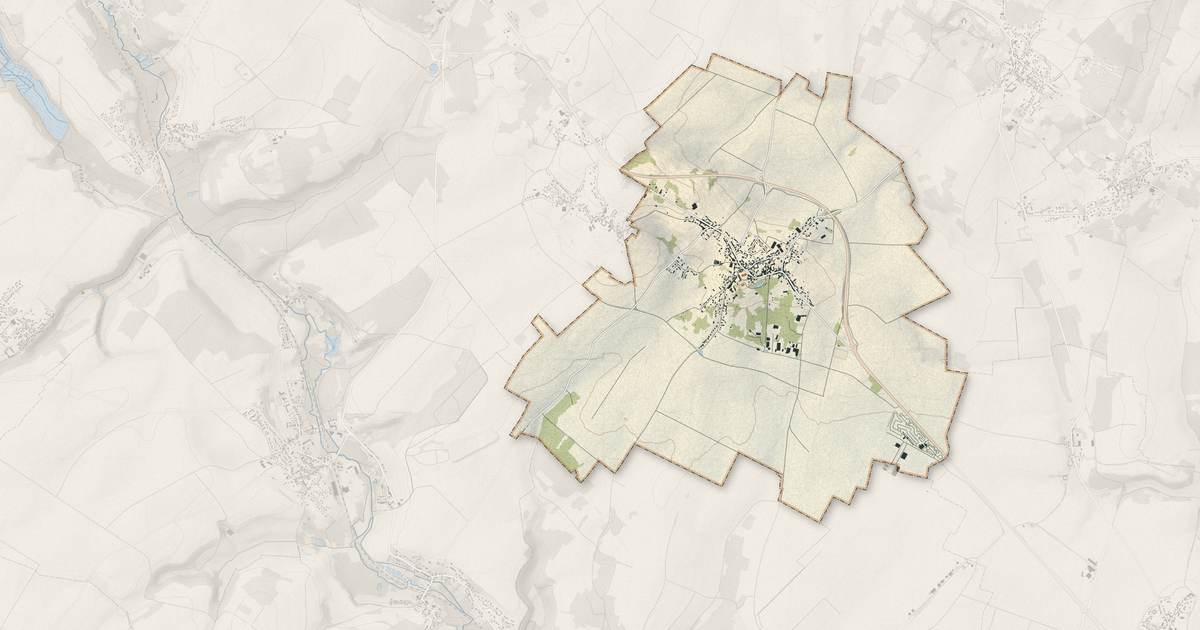 Portrait cartographique de Cormeilles-en-Vexin : relief, eau, forêts, bâti et voies, calculés à partir des données de l'IGN