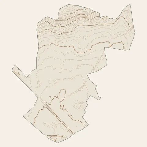 Deuil-la-Barre : courbes de niveau