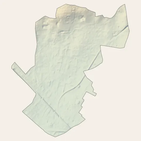 Deuil-la-Barre : relief