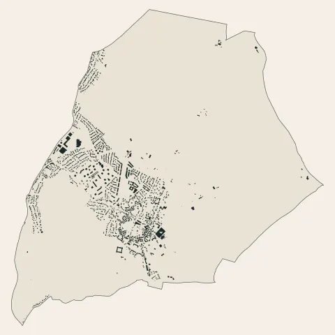 Écouen : bâti